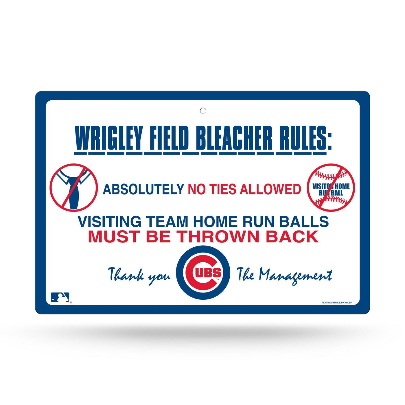 Wrigley Field Rules, Wrigley Field Bleachers