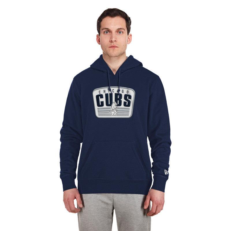 New Era Men's Chicago Cubs City Connect Hoodie, Navy 3XL