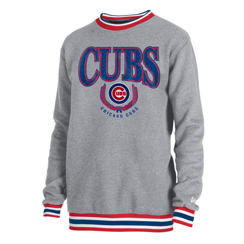 Women's New Era White Chicago Cubs Tie-Dye Full-Zip Hoodie 