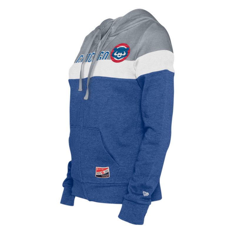 CHICAGO CUBS NEW ERA WOMEN'S 1984 THROWBACK FULL ZIP HOODIE