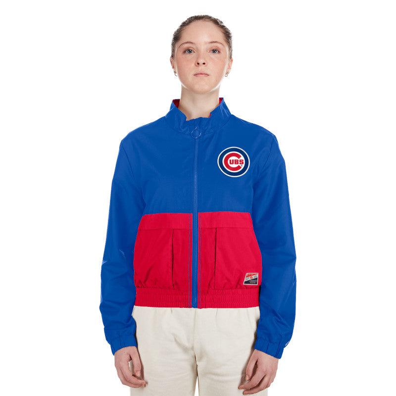 Chicago Cubs New Era Women's Walking Bear Throwback Hoodie S