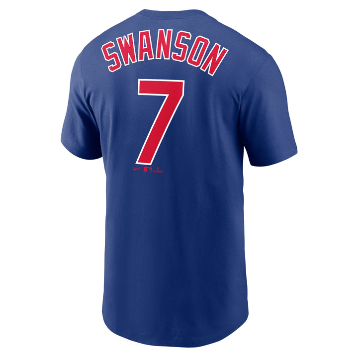 CHICAGO CUBS NIKE MEN'S DANSBY SWANSON PLAYER TEE