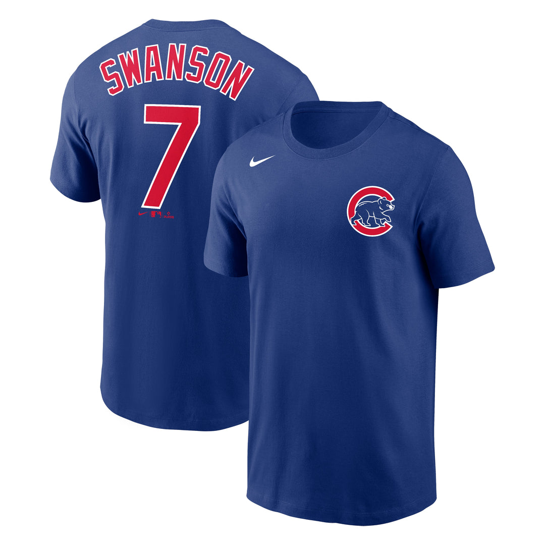 CHICAGO CUBS NIKE MEN'S DANSBY SWANSON PLAYER TEE