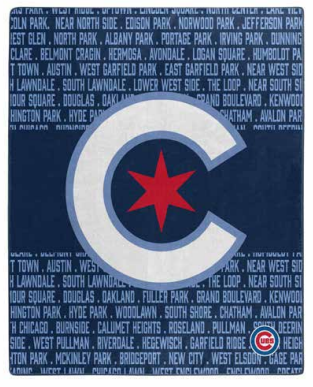 CHICAGO CUBS CITY CONNECT BLANKET - Ivy Shop