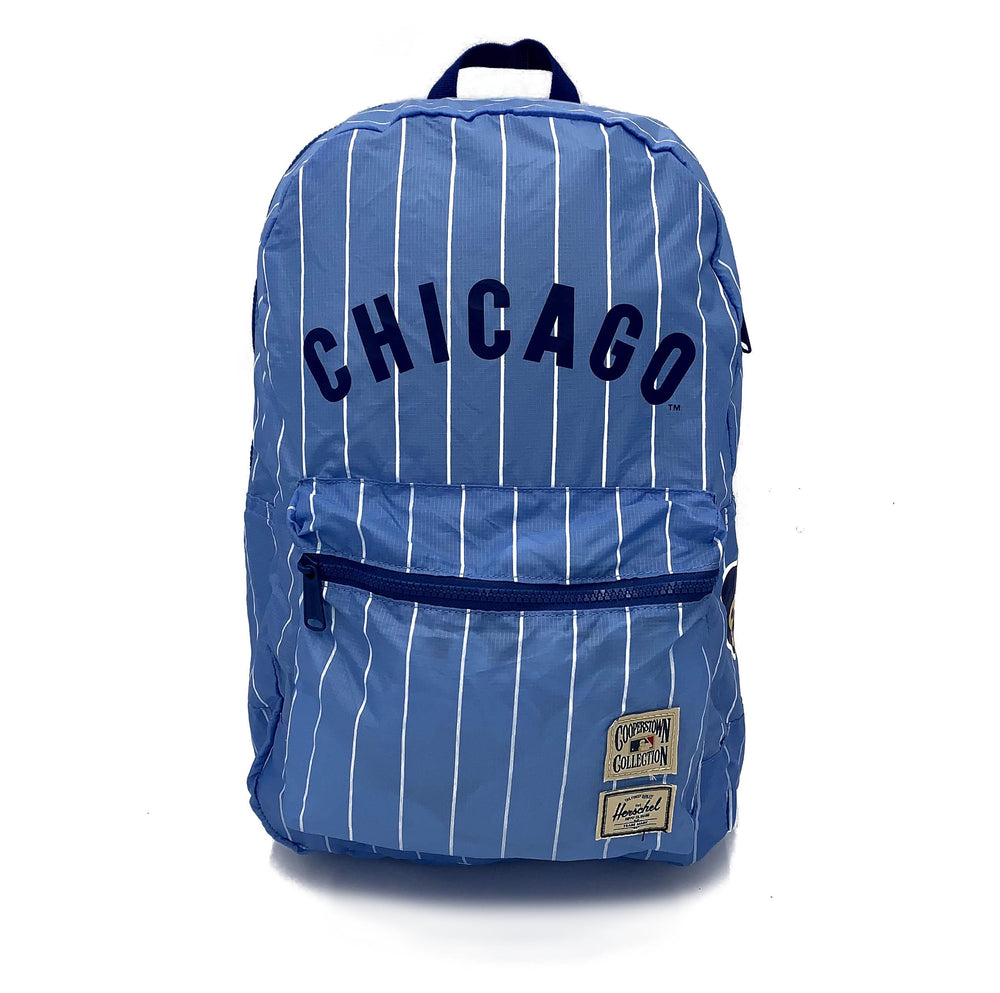 cubs herschel backpack Chicago Cubs Herschel Pinstripe Packable Daypack