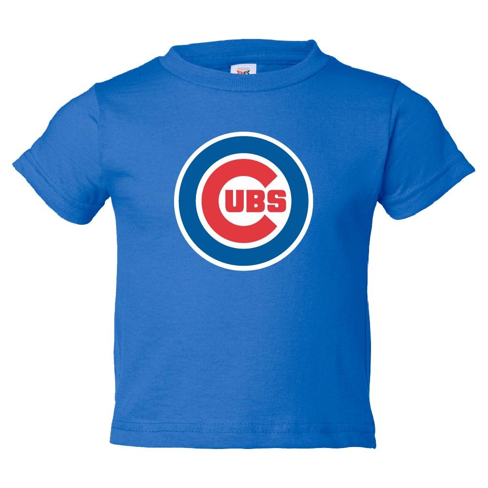 Chicago Cubs Cub circle logo T shirt