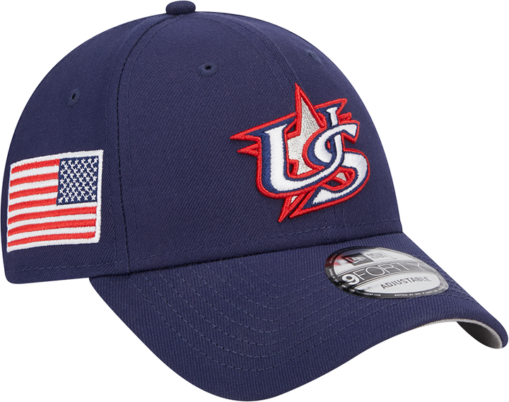 WORLD BASEBALL CLASSIC 2023 NEW ERA USA 9FORTY ADJUSTABLE CAP