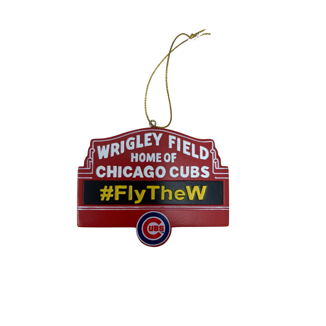 Wrigley Field Marquee Ornament Home & Office FOREVER COLLECTIBLES
